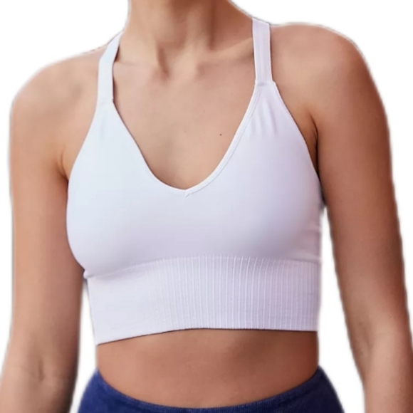 FP Movement by Free People Good Karma Crop Top White X-Small//Small - Picture 1 of 16